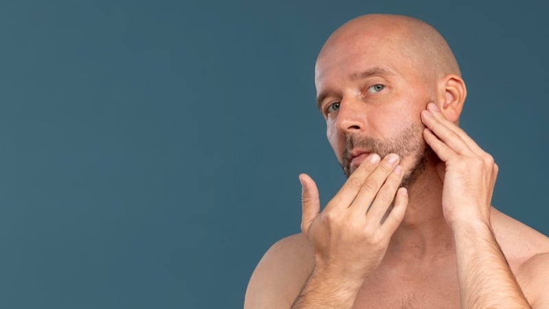 Checking stubble