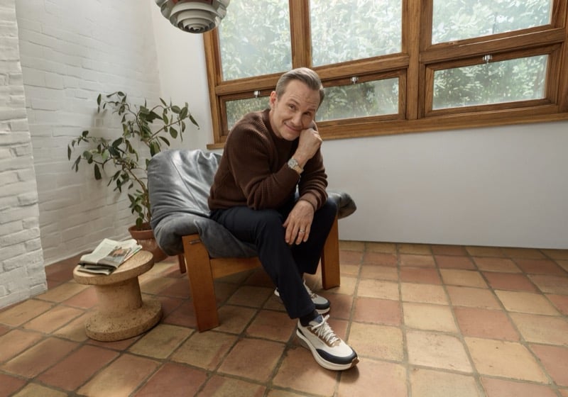 Christian Slater in Cole Haan's fall-winter 2026 campaign