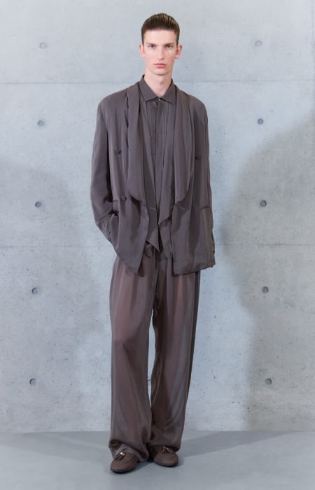 Emporio Armani Finds Beauty in Erosion for Spring 2027