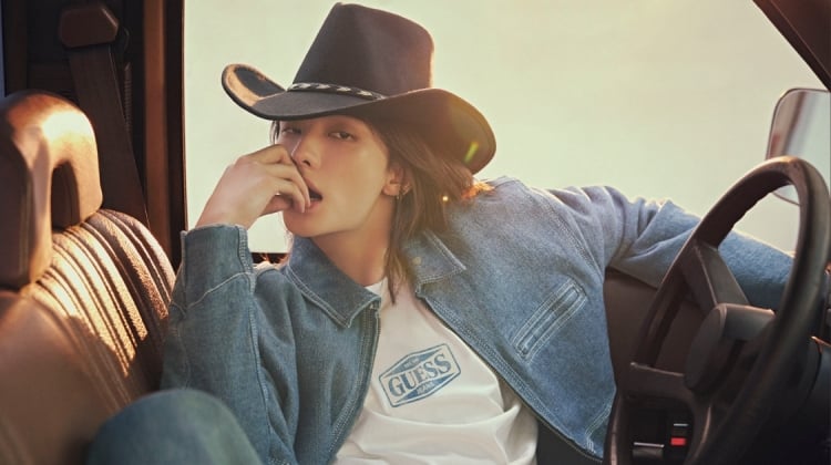 Hyunjin Brings Star Appeal to GUESS Fall 2026