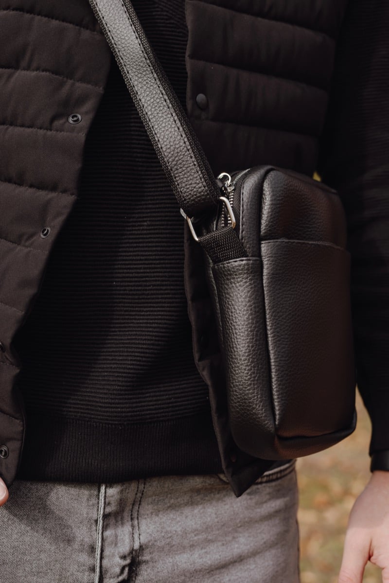 Messenger bag closeup