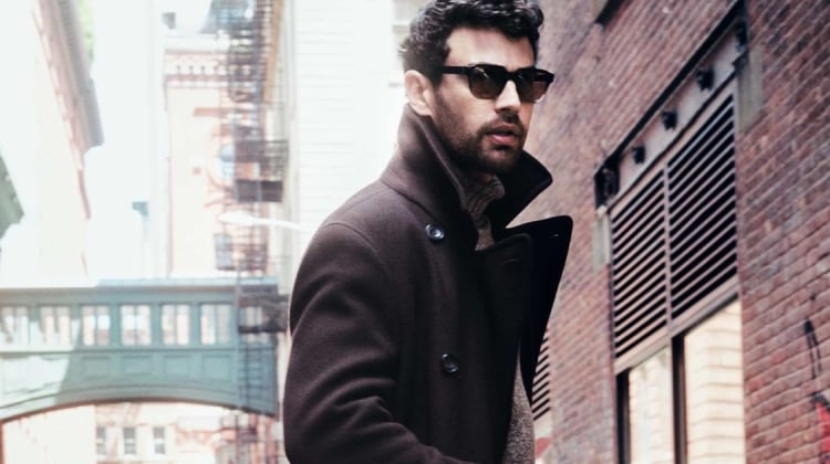 Theo James Gives Gant a Star Turn for Fall 2026