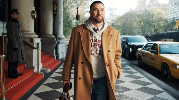 Travis Kelce Takes The Plaza with Tommy Hilfiger