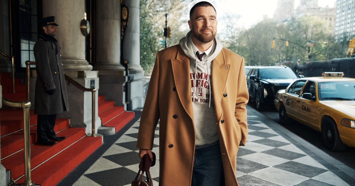 Travis Kelce Takes The Plaza with Tommy Hilfiger