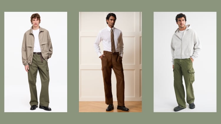 The Cargo Pants Outfit Gets a Change of Pace