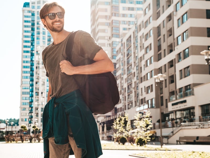 City bag outfit
