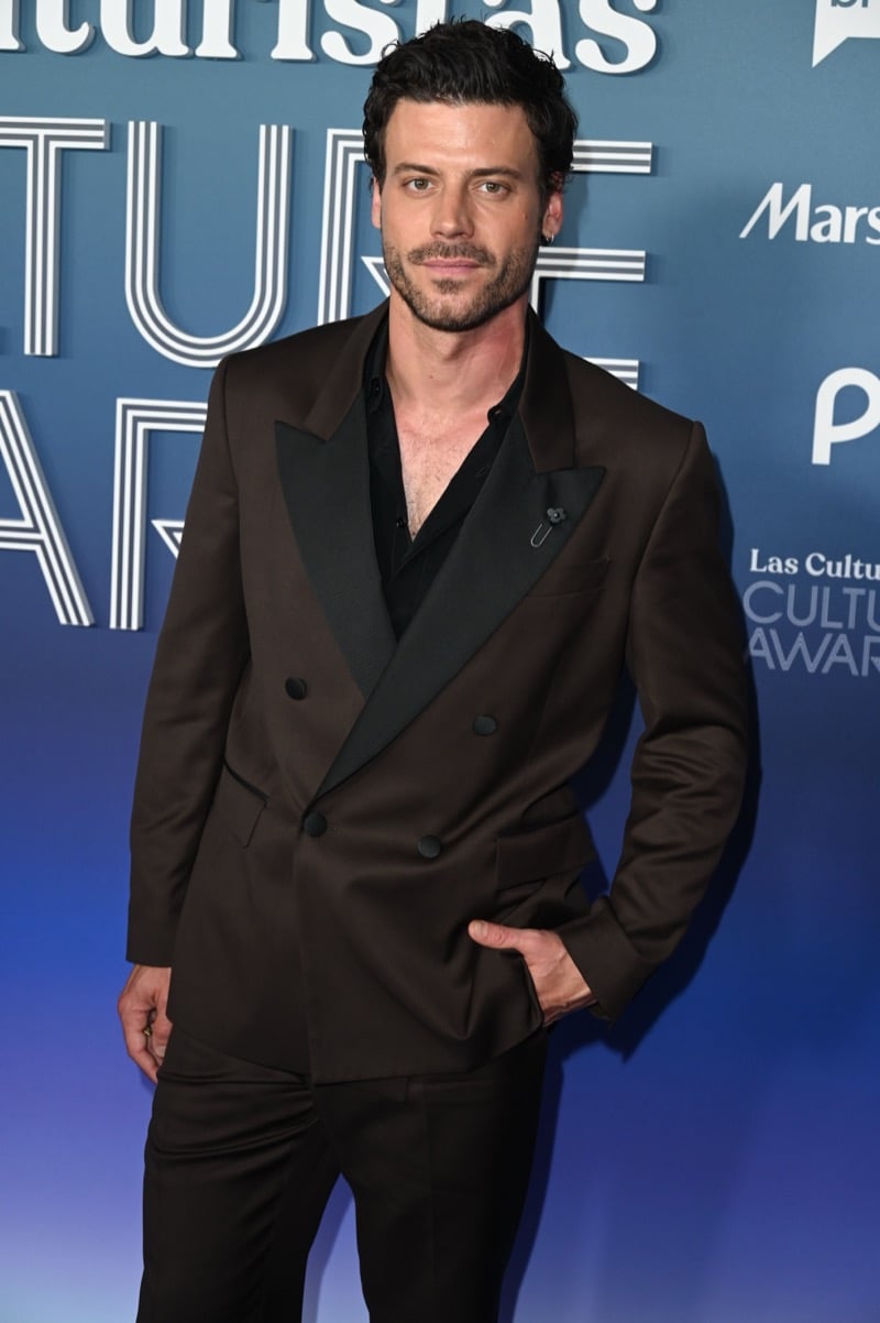Francois Arnaud double-breasted tuxedo Lardini