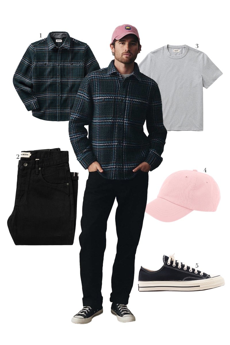 Taylor Stitch overshirt outfit