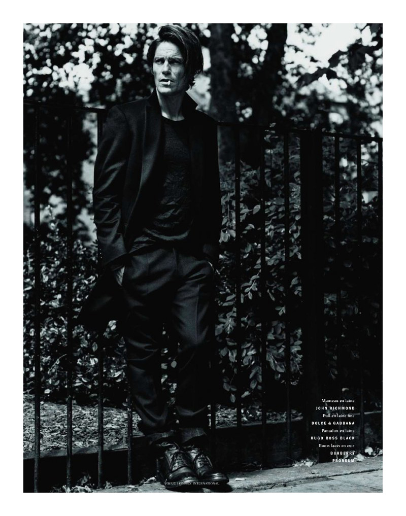 Andre Van Noord by Alasdair McLellan for Vogue Hommes International