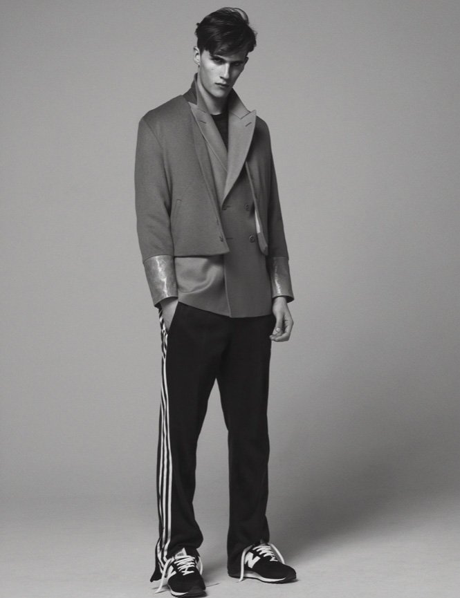 Luka Badnjar by Laurence Ellis for b Magazine – The Fashionisto