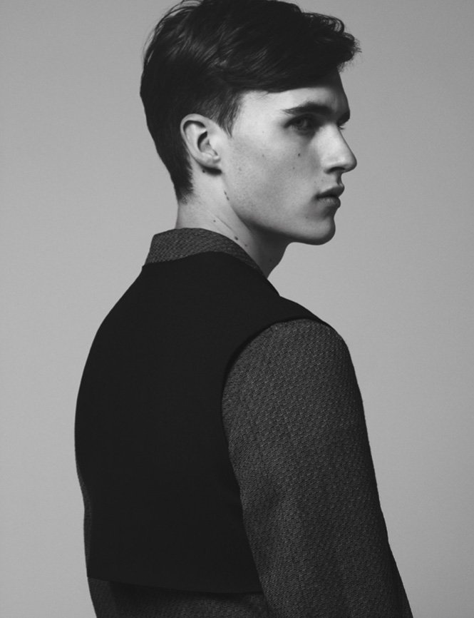 Luka Badnjar by Laurence Ellis for b Magazine – The Fashionisto