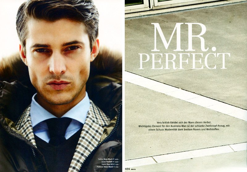 Libor Dusek in Mr. Perfect for Don Gil – The Fashionisto