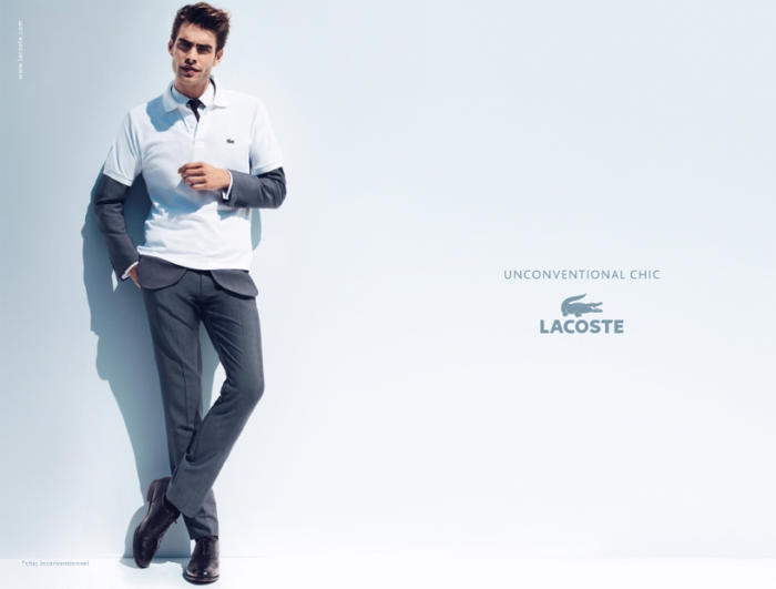 Mert & Marcus photograph Jon Kortajarena for Lacoste's spring 2011 campaign.