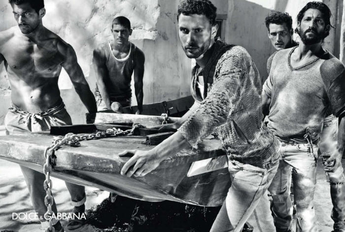 Dolce & Gabbana Spring 2011 Campaign | Adam Senn, David Gandy, Noah Mills, Sam Webb & Tony Ward by Steven Klein