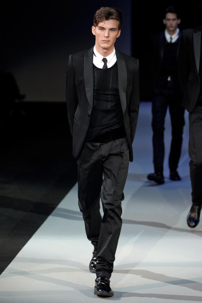 Emporio Armani Fall 2011 | Milan Fashion Week – The Fashionisto