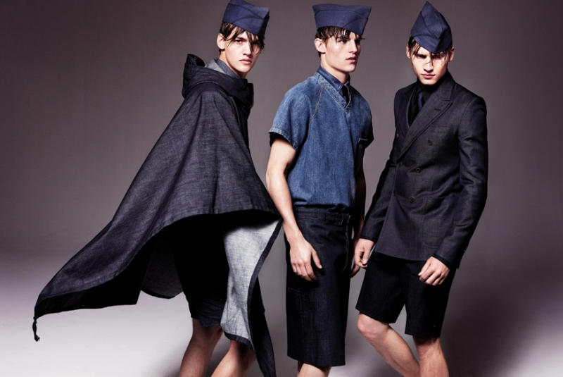 Christian Plauche, Reid Prebenda & Vladimir Ivanov by Kai Z Feng for VMAN