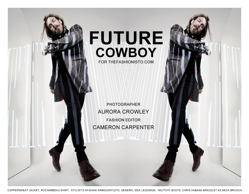 Will Lewis by Aurora Crowley in Future Cowboy for The Fashionisto
