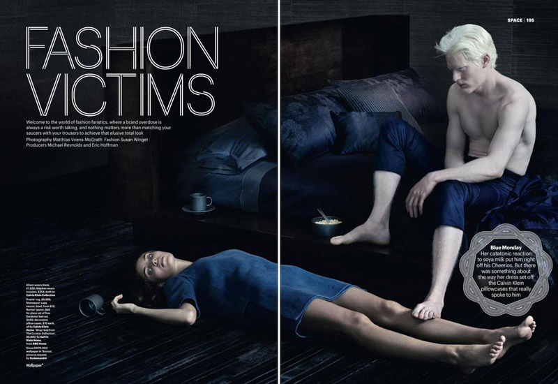Fashion Victims by Matthias Vriens-McGrath for Wallpaper March 2011