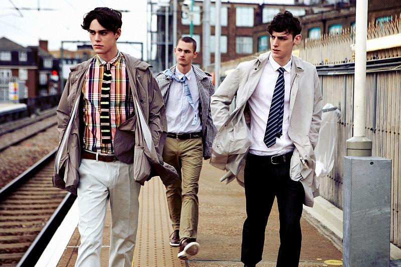 Danny Arter, Jacob Young & Sid Charity by Paolo Zerbini for GQ Italia March 2011