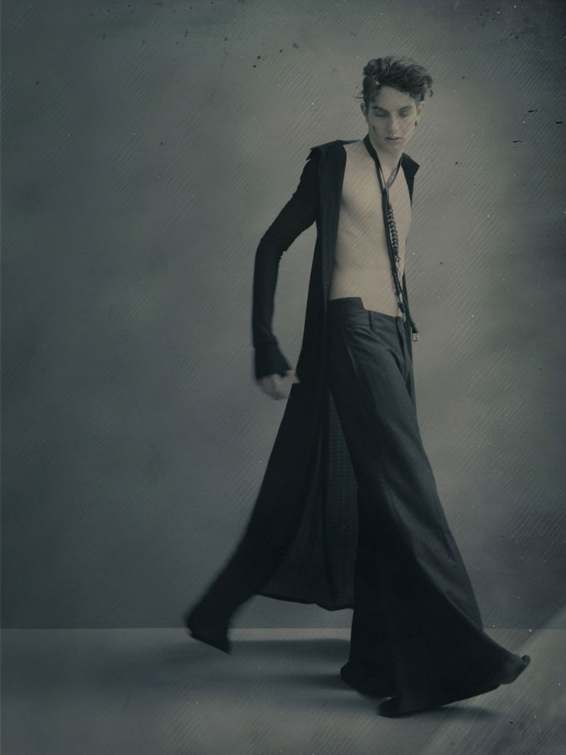 kaantilki joseduran12 Kaan Tilki by Ned Rosen for Jose Duran Fall 2011 Collection