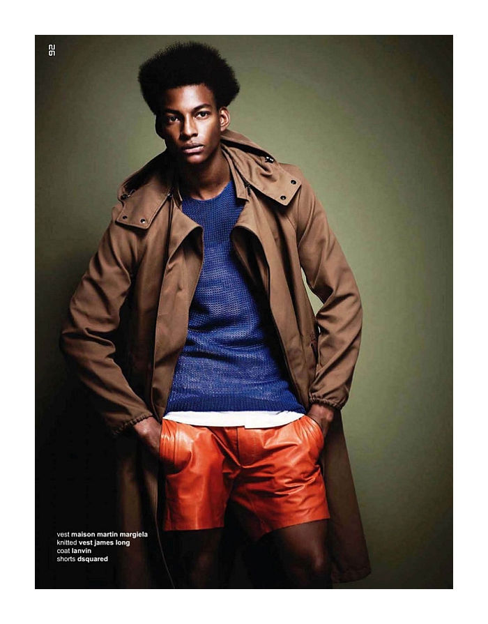 Ty Ogunkoya by Diego Merino for Collezioni Uomo Russia – The Fashionisto