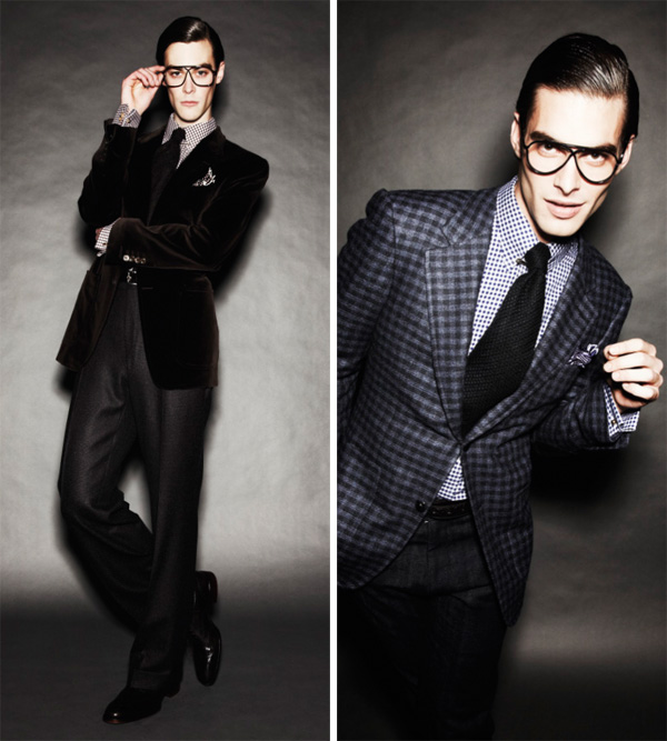 Tom Ford Fall 2010 | Jon Kortajarena, Gordon Bothe, Jonas Kesseler ...