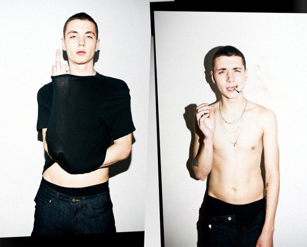 Yuri Pleskun, Ethan James & Rene Rodriguez by Marley Kate in Model Watch for Chaos Mag